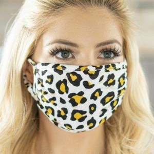 NWT Leopard Print Masks!